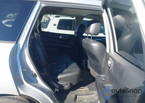 2017 Nissan Pathfinder Sl из США, поврежденный, VIN 5N1DR2MN0HC633483